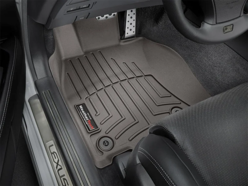 WeatherTech 2013-2014 Lexus LS Front FloorLiner - Cocoa - Additional View 6