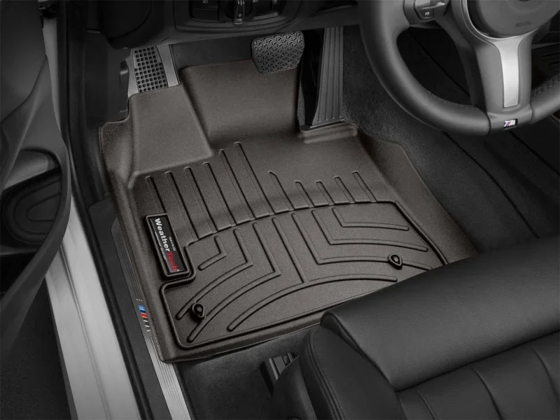 WeatherTech 2014+ BMW X5 Front FloorLiner - Cocoa - Additional View 12