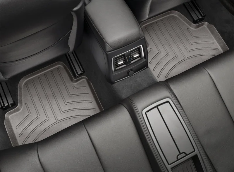 WeatherTech 2014+ BMW 4-Series Rear FloorLiner - Cocoa - Additional View 9