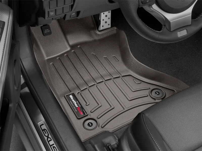 WeatherTech 2014+ Lexus IS Front FloorLiner - Cocoa - Additional View 7