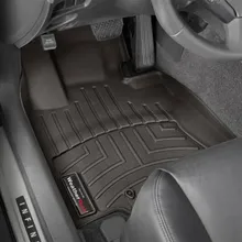 WeatherTech 2008-2013 Infiniti EX35 Front FloorLiner - Cocoa - Installation View