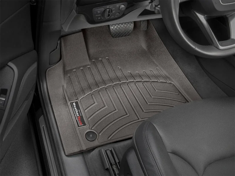 WeatherTech 2017+ Audi Q7 Front FloorLiner - Cocoa - Additional View 8