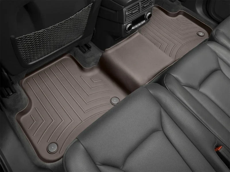 WeatherTech 2017+ Audi Q7 Rear FloorLiner - Cocoa - Additional View 6