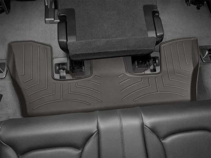 WeatherTech 2017+ Audi Q7 Rear FloorLiner - Cocoa - Additional View 11