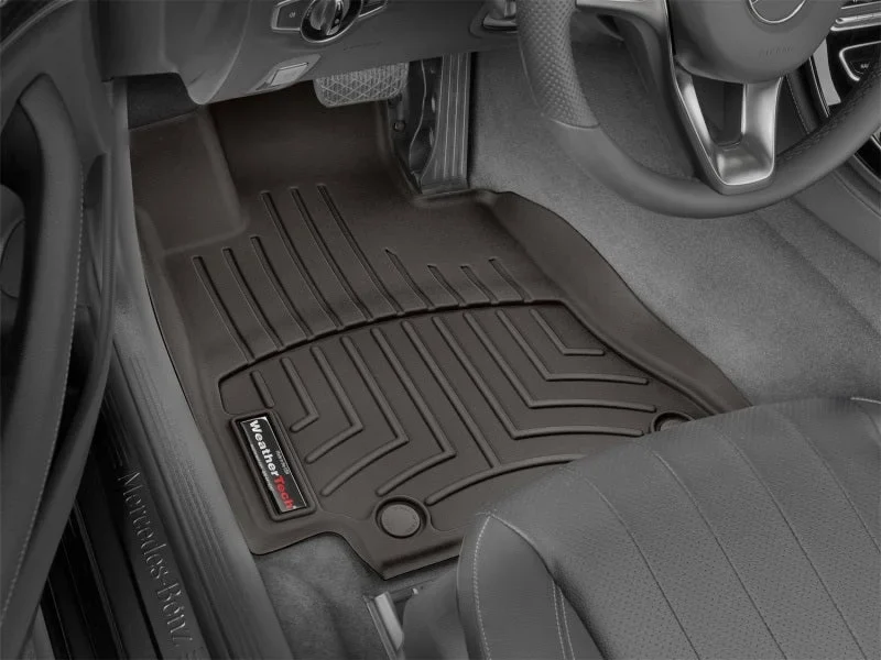 WeatherTech 2017+ Mercedes-Benz E-Class Front FloorLiner - Cocoa - Side View