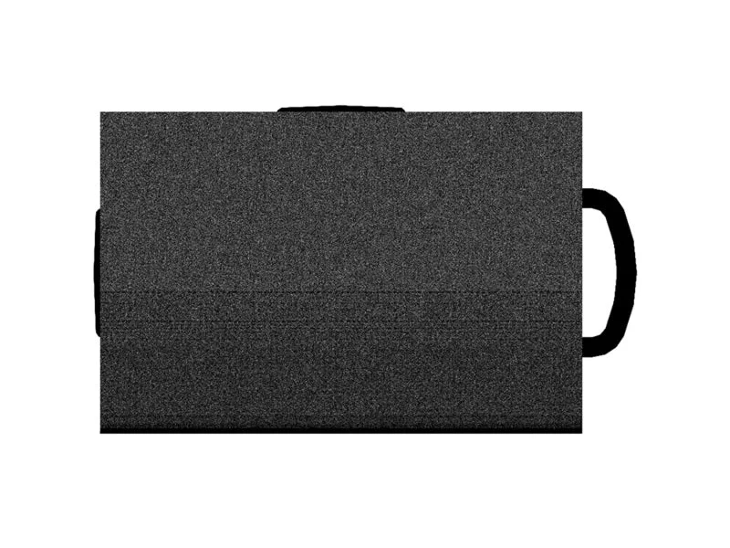 WeatherTech TechFloor - 2in X 3in Border - Black **Order in Qtys of 4 - Installation View