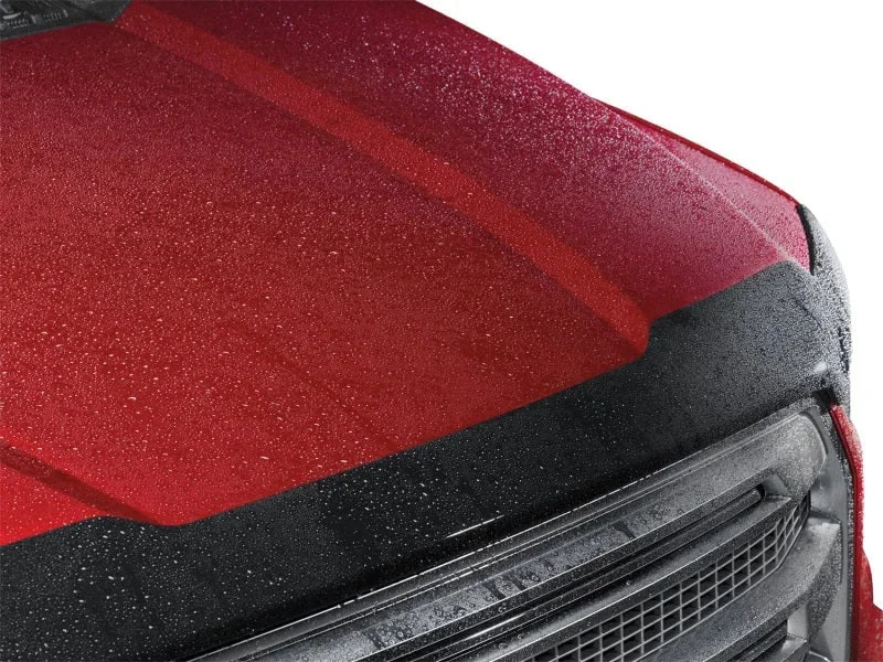 WeatherTech 2020+ Nissan Sentra Hood Protector - Black - Side View
