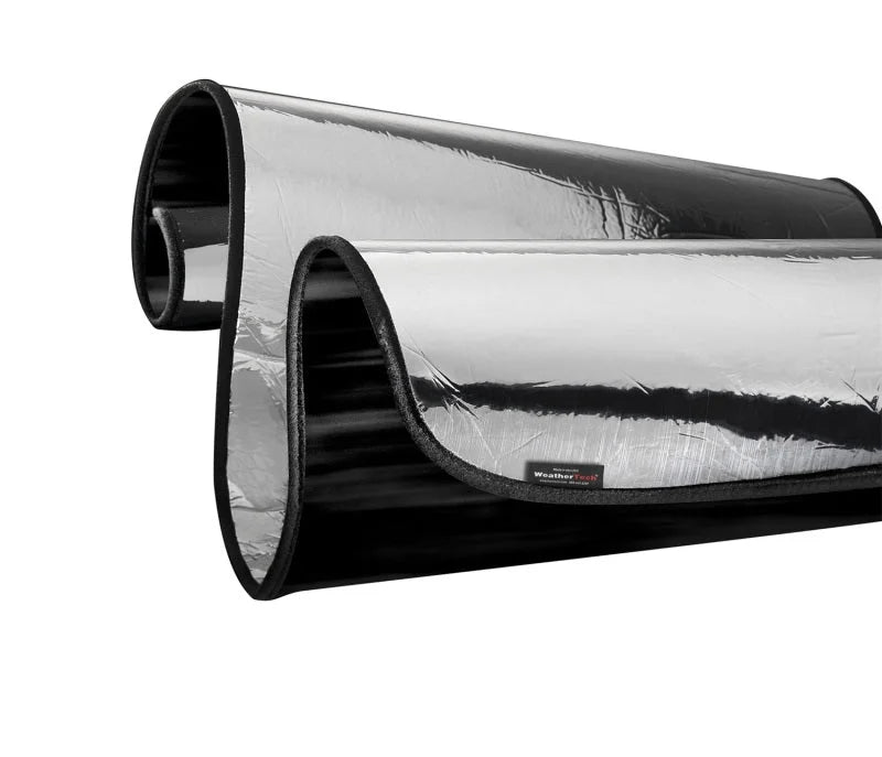 WeatherTech 2022+ Nissan Frontier (Crew Cab, Split Back Window) SunShade Full Vehicle Kit - Back View