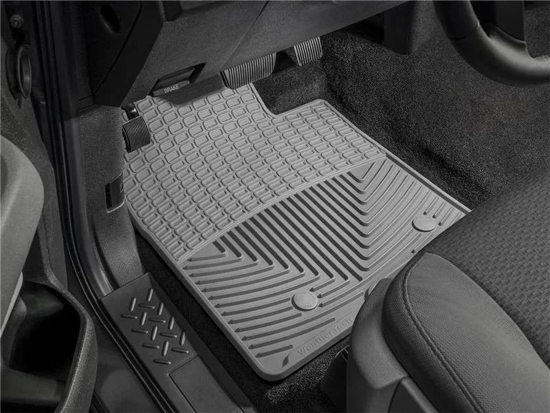 WeatherTech 03-09 Mercedes-Benz E-Class (W211) Front Rubber Mats - Grey - Side View