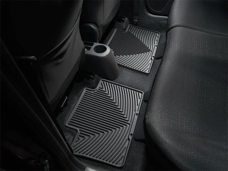 WeatherTech 07-11 Toyota Yaris Rear Rubber Mats - Black - Additional View 5