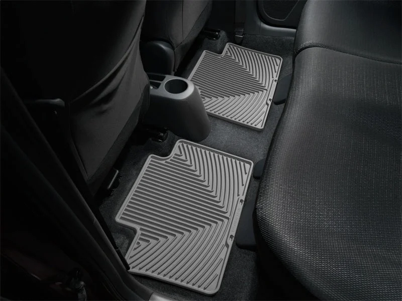 WeatherTech 07-11 Toyota Yaris Rear Rubber Mats - Grey - Additional View 5