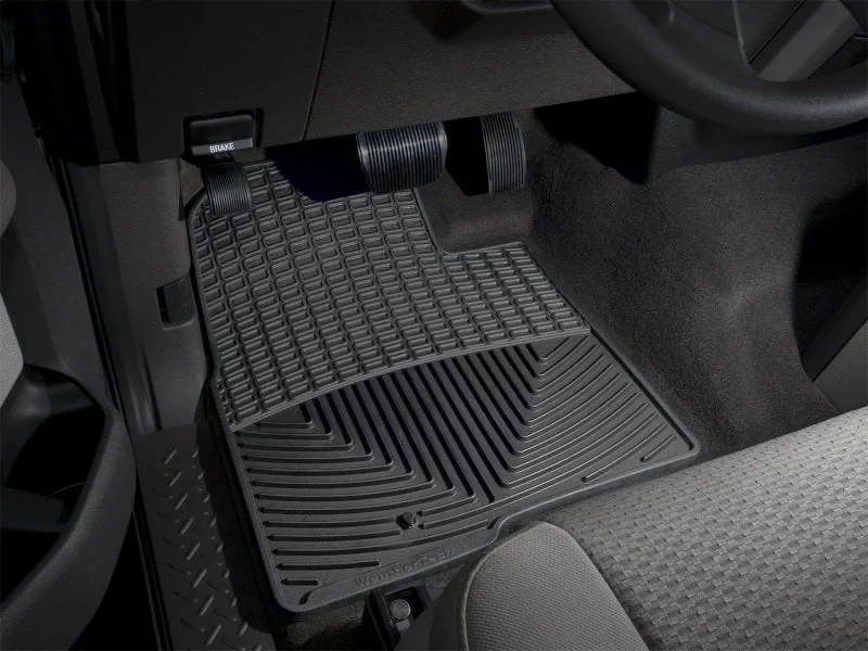 WeatherTech 09+ Ford F-150 Front Rubber Mats - Black - Additional View 5