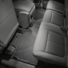 WeatherTech 09+ Ford F150 Super Cab Rear Rubber Mats - Black - Additional View 5