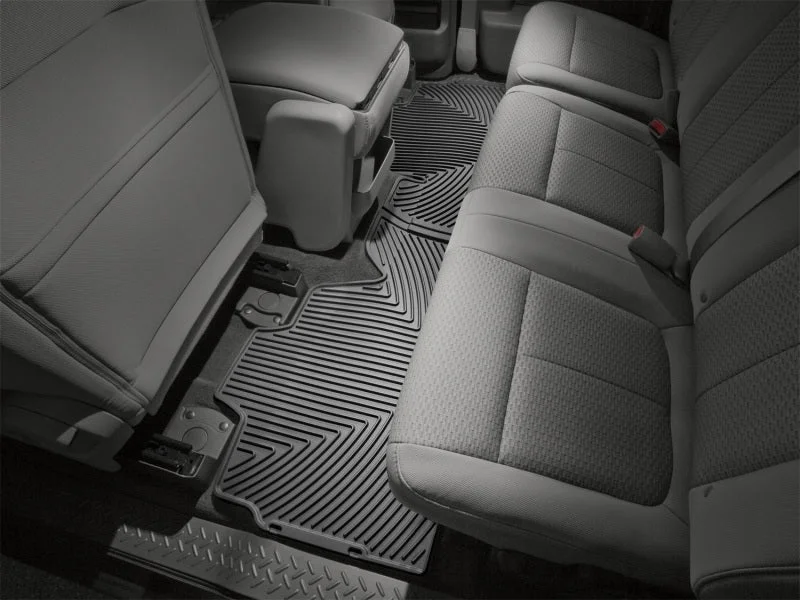 WeatherTech 09+ Ford F150 Super Cab Rear Rubber Mats - Black - Additional View 5