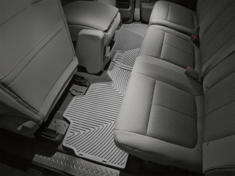 WeatherTech 09+ Ford F150 Super Cab Rear Rubber Mats - Grey - Additional View 5