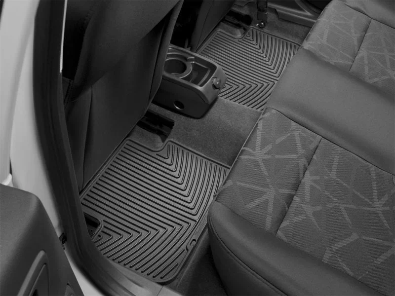 WeatherTech 04+ BMW X3 Rear Rubber Mats - Black - Additional View 5