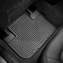 WeatherTech 05+ Cadillac STS Rear Rubber Mats - Black - Additional View 5