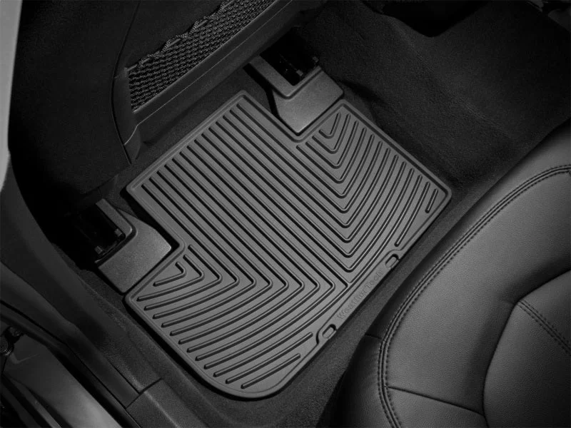 WeatherTech 05+ Cadillac STS Rear Rubber Mats - Black - Additional View 5