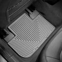 WeatherTech 05+ Cadillac STS Rear Rubber Mats - Grey - Additional View 5