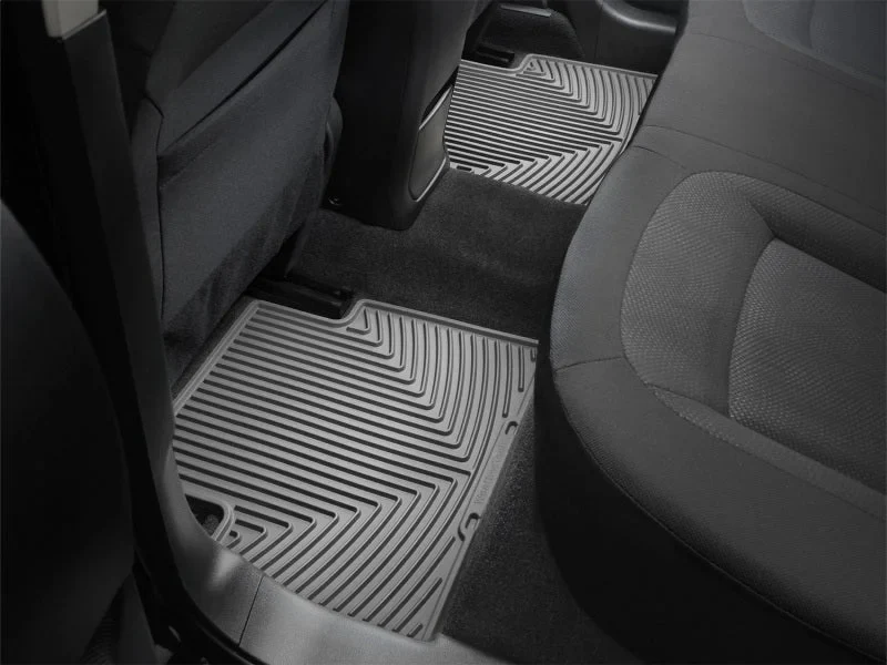 WeatherTech 08-13 Nissan Rogue Rear Rubber Mats - Grey - Additional View 5