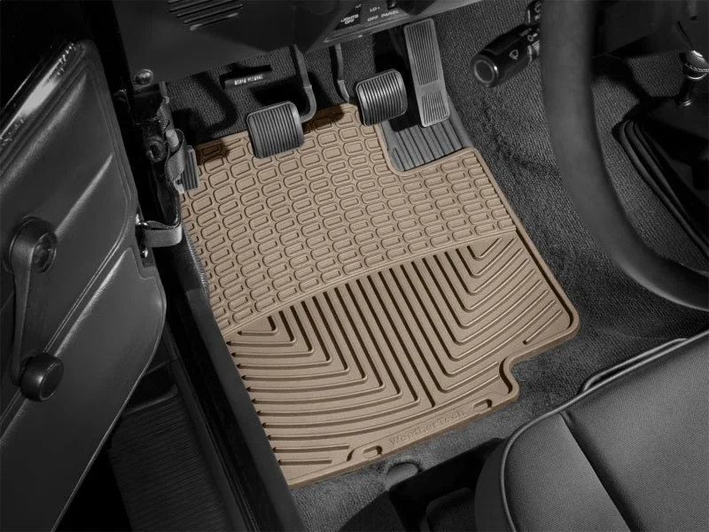 WeatherTech 87-95 Jeep Wrangler Front Rubber Mats - Tan - Additional View 5