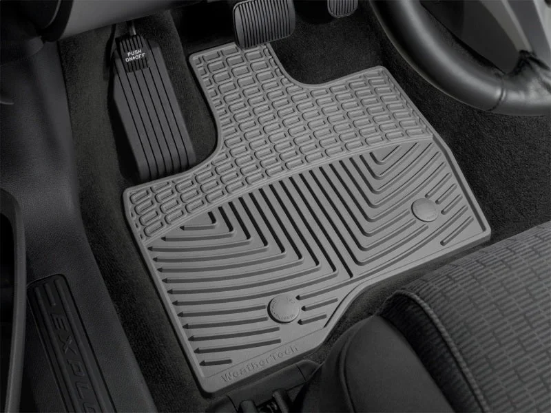 WeatherTech 11+ Ford Explorer Front Rubber Mats - Grey - Additional View 5