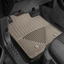 WeatherTech 09+ Mazda Tribute Front Rubber Mats - Tan - Side View