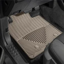 WeatherTech 09+ Mazda Tribute Front Rubber Mats - Tan - Back View