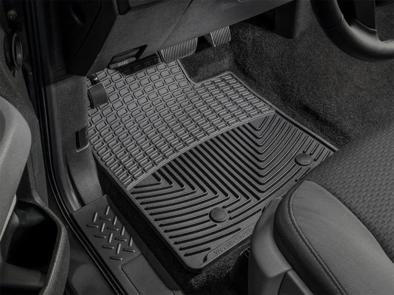 WeatherTech 09+ Ford F-150 Front Rubber Mats - Black - Additional View 5