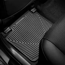 WeatherTech 06+ Lincoln MKZ Rear Rubber Mats - Black - Additional View 5