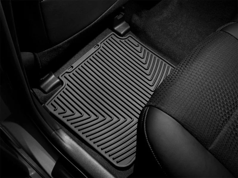 WeatherTech 06+ Lincoln MKZ Rear Rubber Mats - Black - Additional View 5