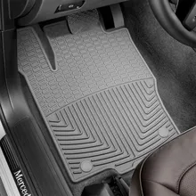 WeatherTech 12+ Mercedes-Benz ML-Class Front Rubber Mats - Grey - Additional View 5