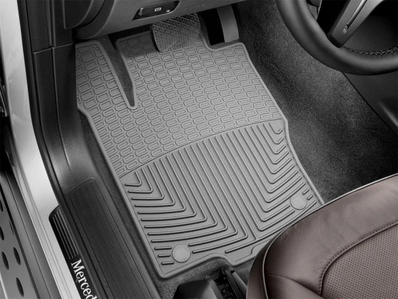WeatherTech 12+ Mercedes-Benz ML-Class Front Rubber Mats - Grey - Additional View 5