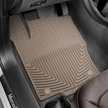 WeatherTech 12+ Mercedes-Benz ML-Class Front Rubber Mats - Tan - Additional View 5