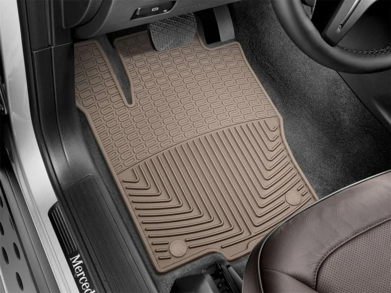 WeatherTech 12+ Mercedes-Benz ML-Class Front Rubber Mats - Tan - Additional View 5