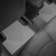 WeatherTech 11+ Chevrolet Cruze Rear Rubber Mats - Grey - Installation View