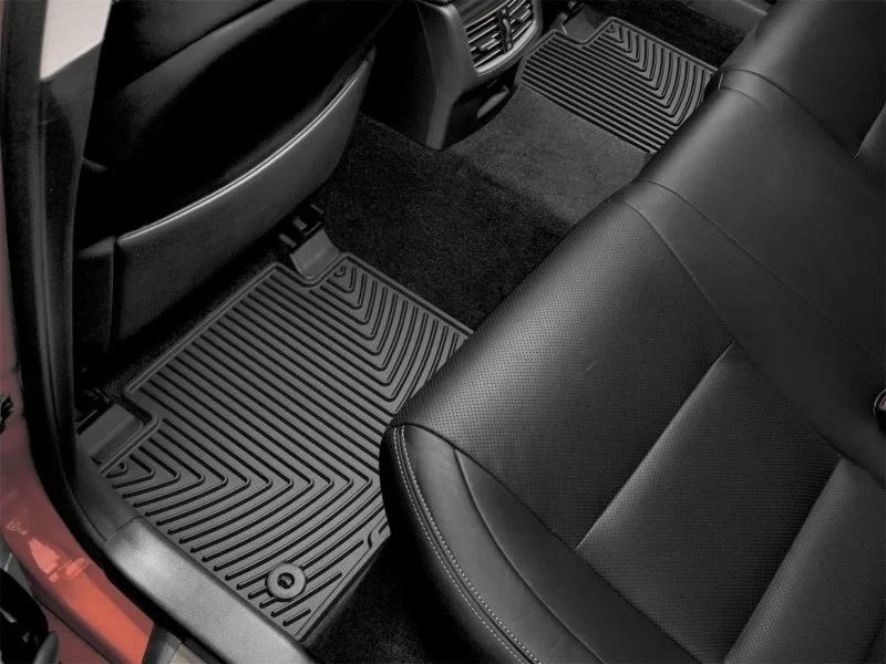 WeatherTech 13+ Lexus GS Rear Rubber Mats - Black - Additional View 5