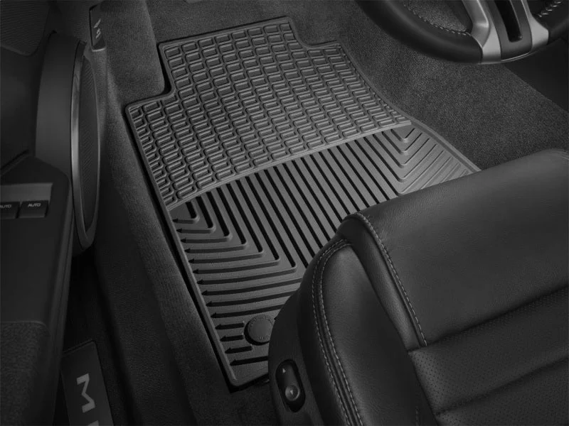WeatherTech 12-13 Ford Mustang Front Rubber Mats - Black - Additional View 5