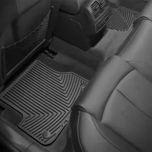 WeatherTech 12+ Audi A6/S6 Rear Rubber Mats - Black - Additional View 6