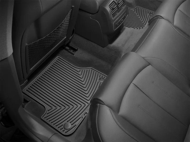 WeatherTech 12+ Audi A6/S6 Rear Rubber Mats - Black - Additional View 6