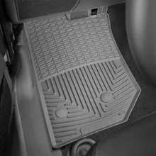 WeatherTech 2014-2016 Jeep Wrangler Unlimited Front Rubber Mats - Grey - Additional View 5