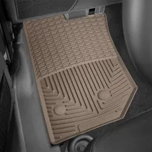 WeatherTech 14-16 Jeep Wrangler Unlimited Front Rubber Mats - Tan - Additional View 5
