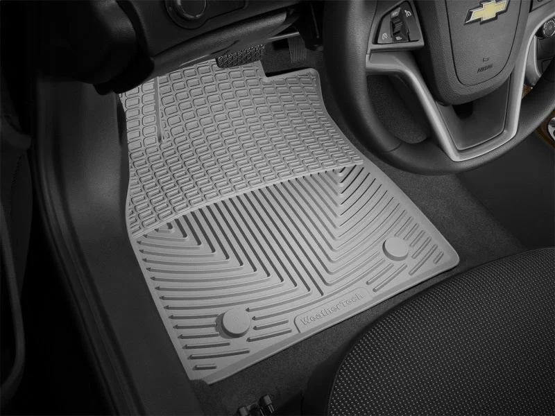WeatherTech 2013-2015 Chevrolet Malibu Front Rubber Mats - Grey - Additional View 5