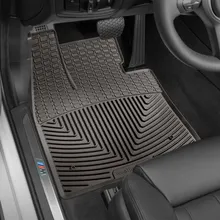 WeatherTech 2014-2015 BMW X5 Front Rubber Mats - Cocoa - Back View