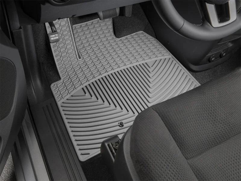 WeatherTech 11-16 Chrysler Town & Country Front Rubber Mats - Grey - Additional View 5