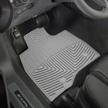 WeatherTech 2015+ Ford Explorer Front Rubber Mats - Grey - Additional View 5