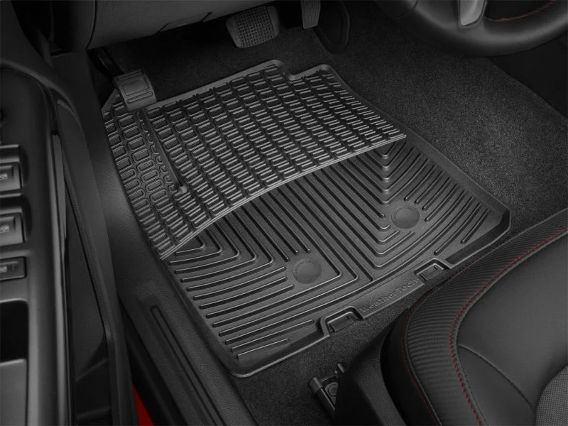 WeatherTech 2015+ Chevrolet Colorado Front Rubber Mats - Black - Additional View 5