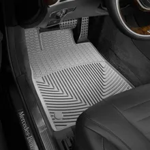 WeatherTech 2014+ Mercedes-Benz S-Class Front Rubber Mats - Grey - Additional View 6