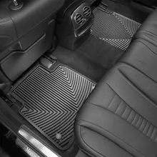WeatherTech 2014-2015 Mercedes-Benz S-Class Rear Rubber Mats - Black - Additional View 7