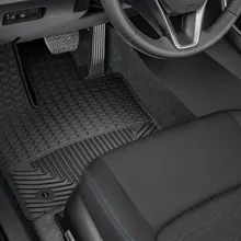 WeatherTech 19-22 Toyota RAV4 / 21-22 Toyota Venza Front Rubber Floor Mats - Black - Side View